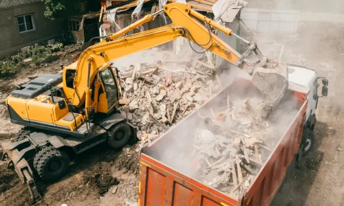 construction-waste-excavator